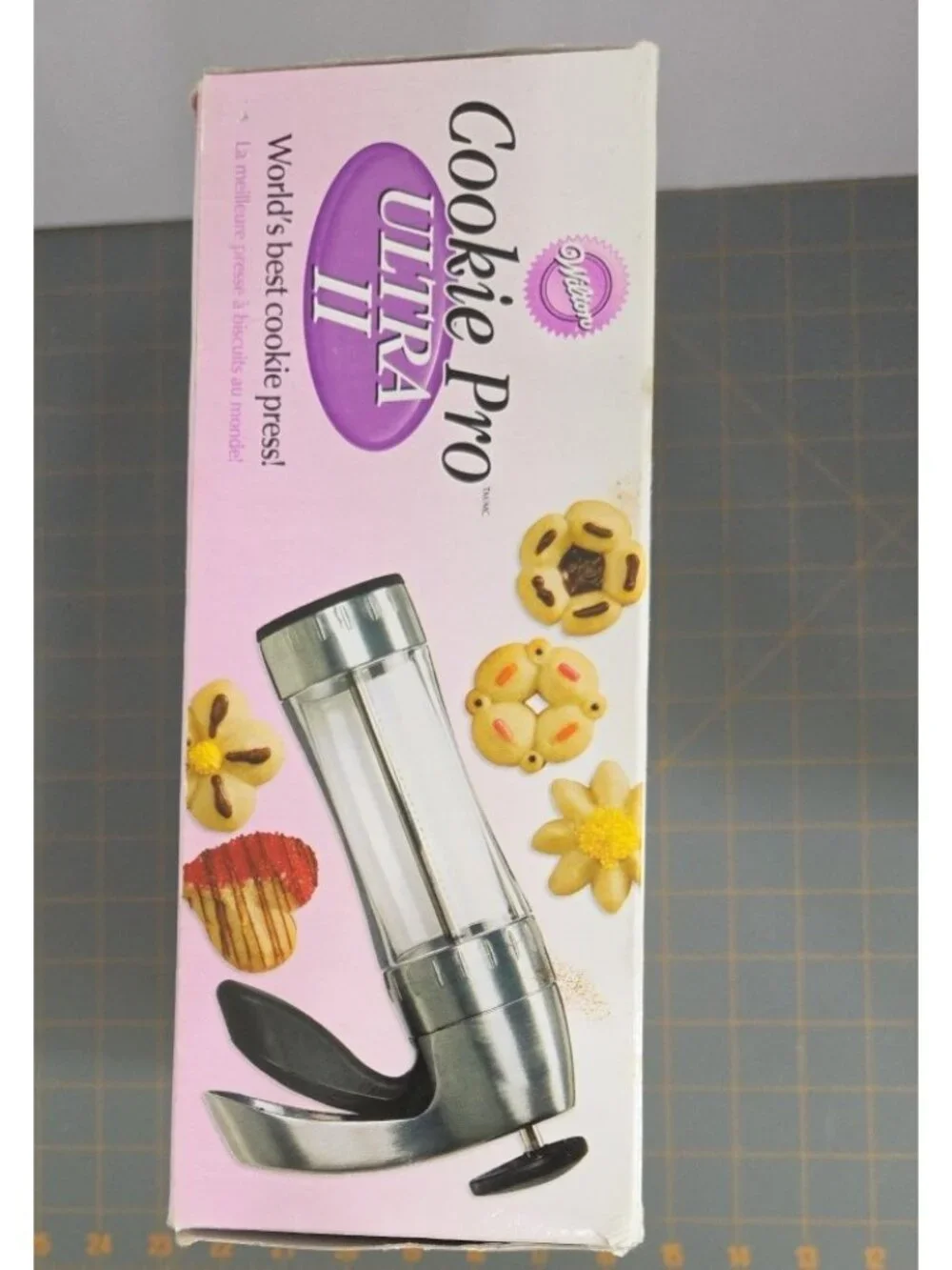 Wilton Cookie Pro Ultra II Press Cookie Press 16 Disks Complete 2006 New In Box
